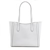 Olkalaukku Michael Kors Leida Valkoinen 34 x 29 x 12 cm