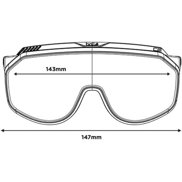 Unisex aurinkolasit Bollé 12631
