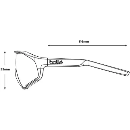 Unisex Saulesbrilles Bollé