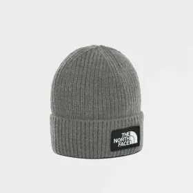 Skrybėlė The North Face Tnf Logo Box Cuffed Beanie NF0A3FJXDYY1 Pilka