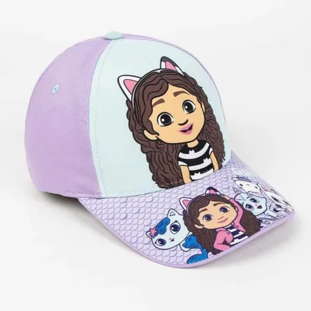 Bērnu cepure ar nagu Gabby's Dollhouse Rozā