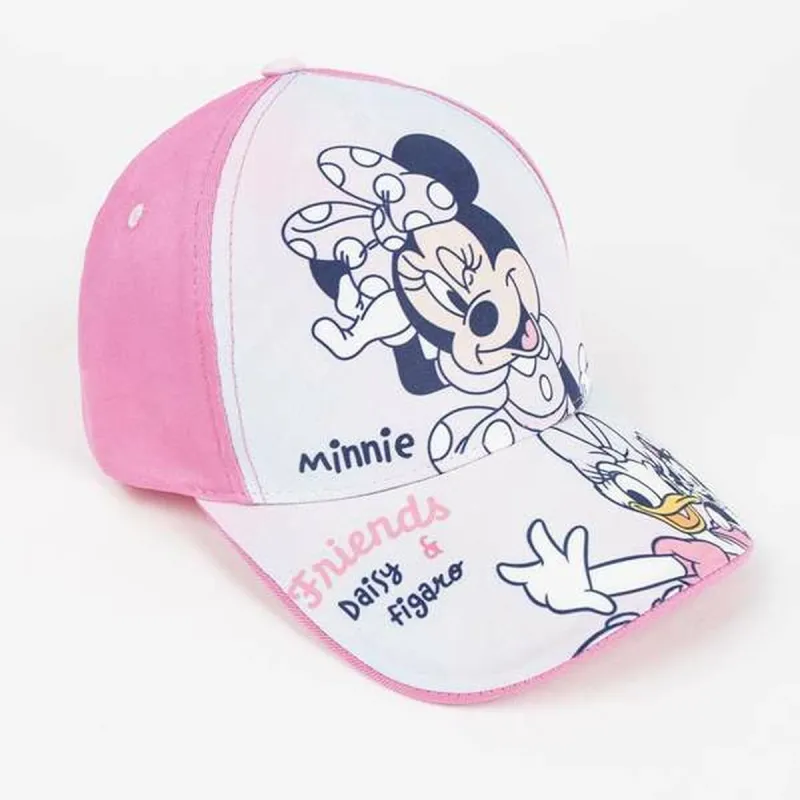 Laste nokamüts Minnie Mouse Roosa