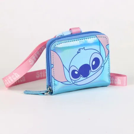 Piniginė Stitch Mėlyna