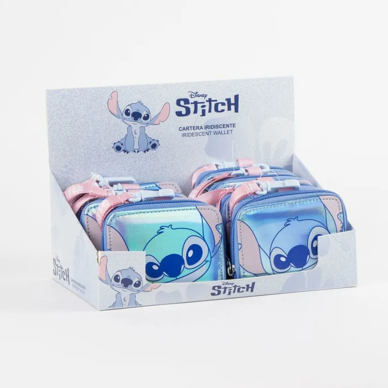 Piniginė Stitch Mėlyna