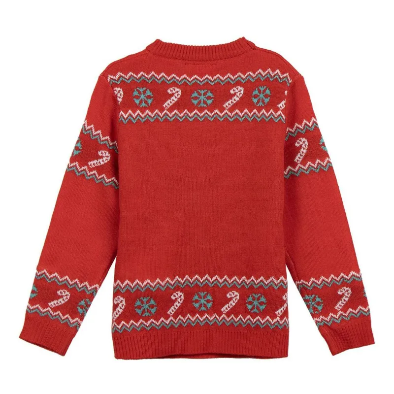 Uniseksinis megztinis Stitch Raudona 10 metų