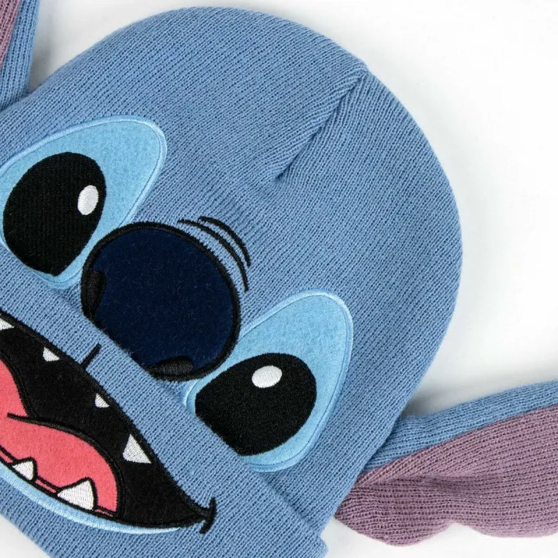Hat & Gloves Stitch Blue 2 Pieces
