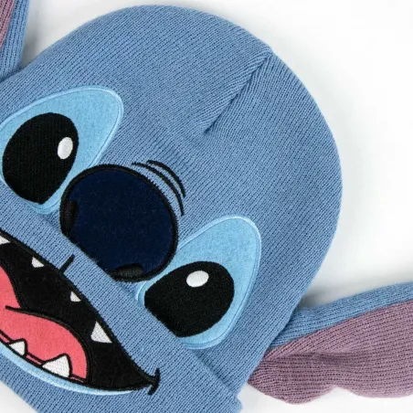 Cepure un cimdi Stitch Zils 2 Daudzums