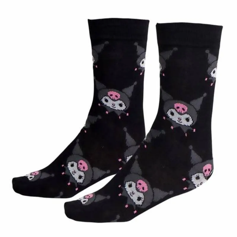 Sukat Hello Kitty Kuromi  black 36-43