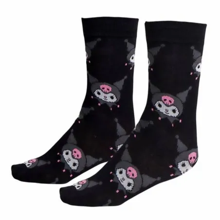 Sukat Hello Kitty Kuromi  black 36-43