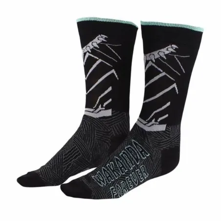 Zeķes Black Panther Wakanda  black 38-45