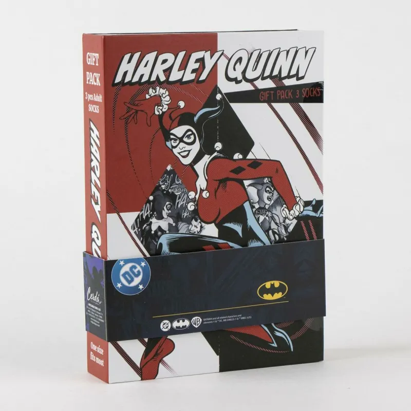 Zeķes Harley Quinn 3 pāri