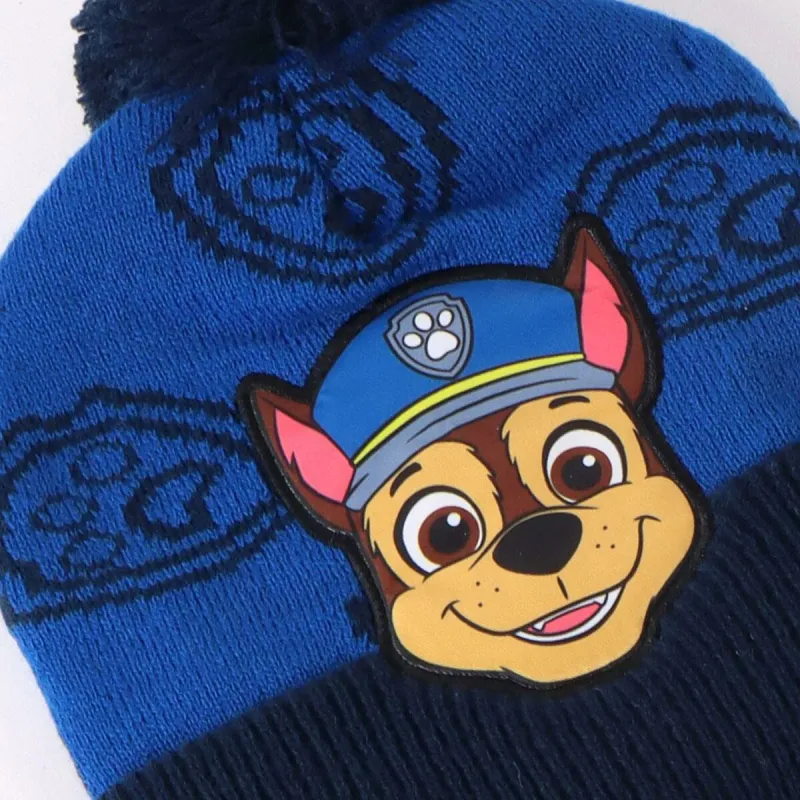 Hat & Gloves The Paw Patrol Blue