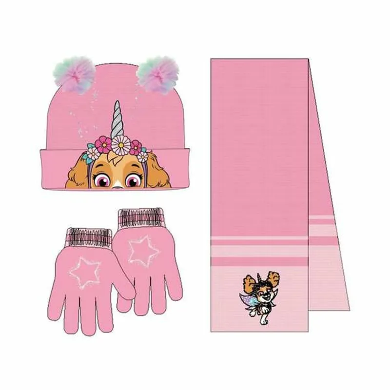 Mütsid ja kindad The Paw Patrol Roosa