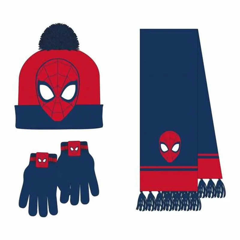 Hattu & Hanskat Spider-Man Sininen