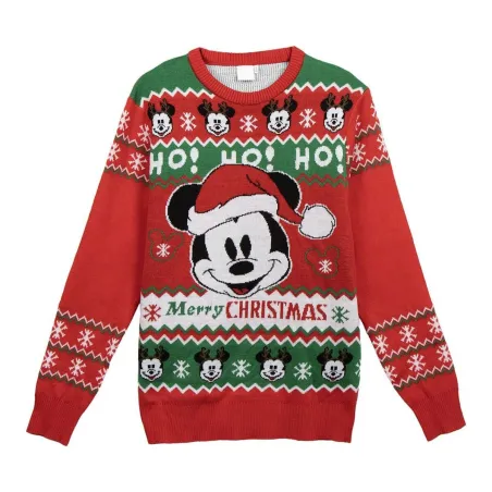 Adīta Unisex Jaka Mickey Mouse Sarkans M