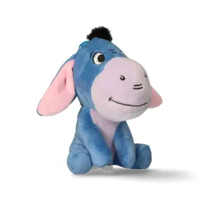 Cuddly Toy Keyring Winnie The Pooh Blue Fluffy toy