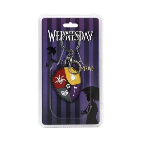 Atslēgu ķēde Wednesday Daudzkrāsains