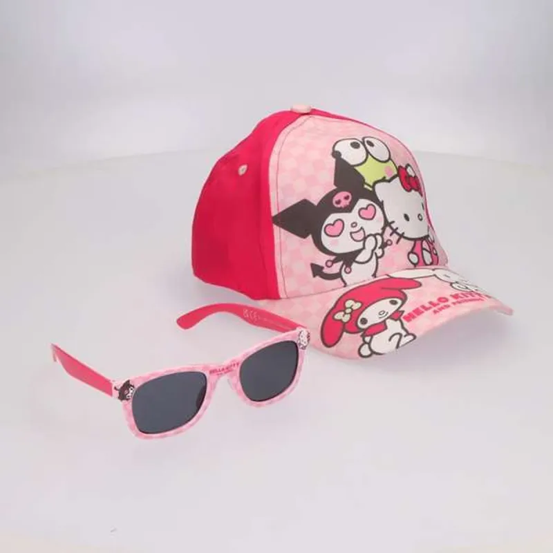 Комплект из кепки и солнцезащитных очков Hello Kitty Розовый