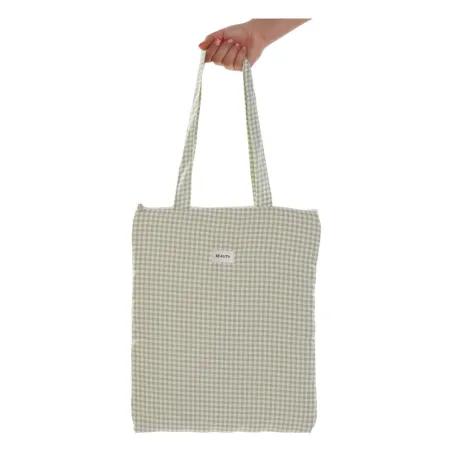 Naisten Käsilaukku Versa Vichy Vihreä 40 x 33 cm