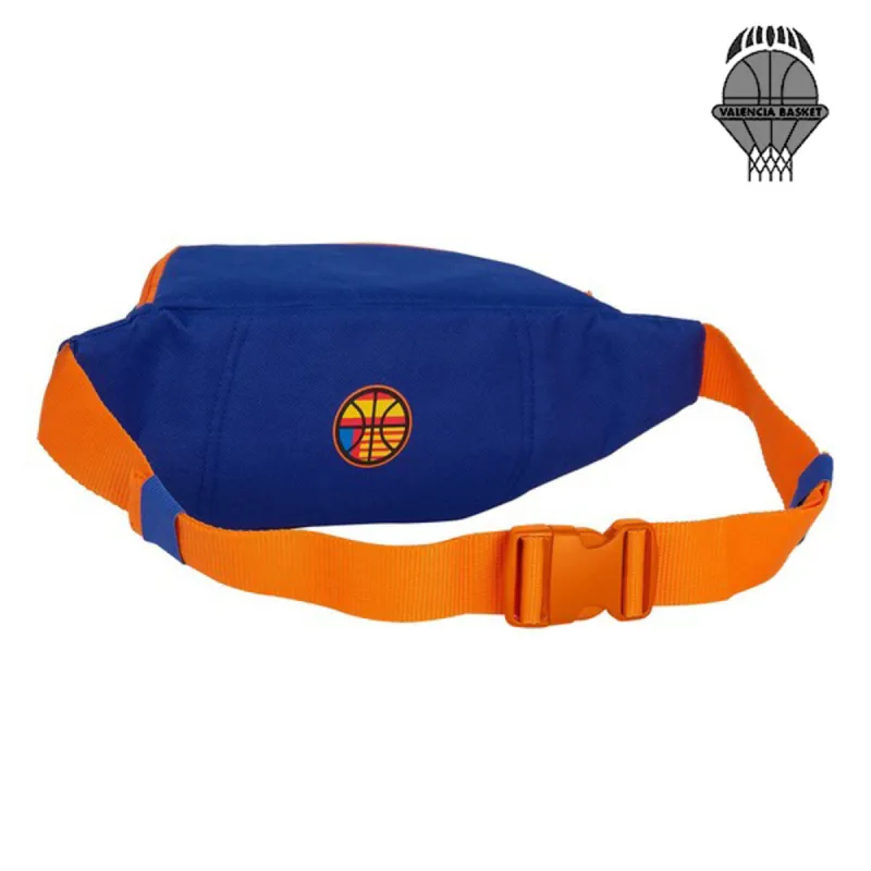 Laukku Valencia Basket Sininen Oranssi (23 x 12 x 9 cm)
