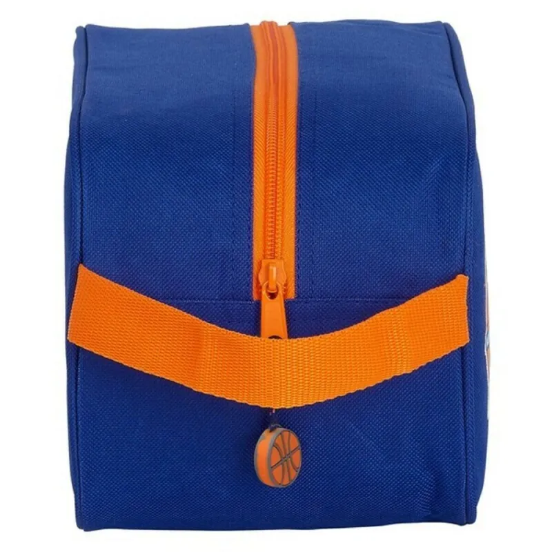 Reisi Sussihoidik Valencia Basket Sinine Oranž (29 x 15 x 14 cm)