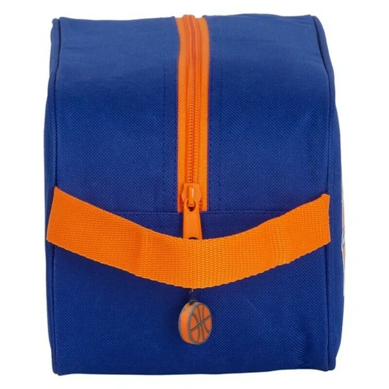 Reisi Sussihoidik Valencia Basket Sinine Oranž (29 x 15 x 14 cm)