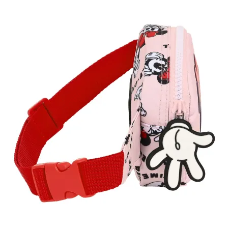 Сумка на пояс Minnie Mouse Me time 14 x 11 x 4 cm Розовый