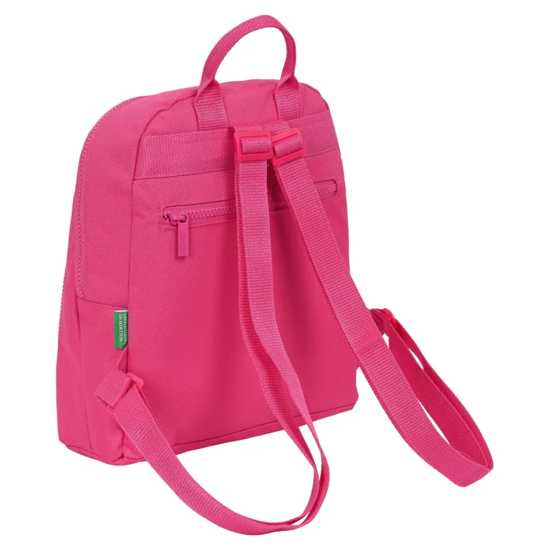 Rento reppu Benetton Raspberry Fuksia 13 L