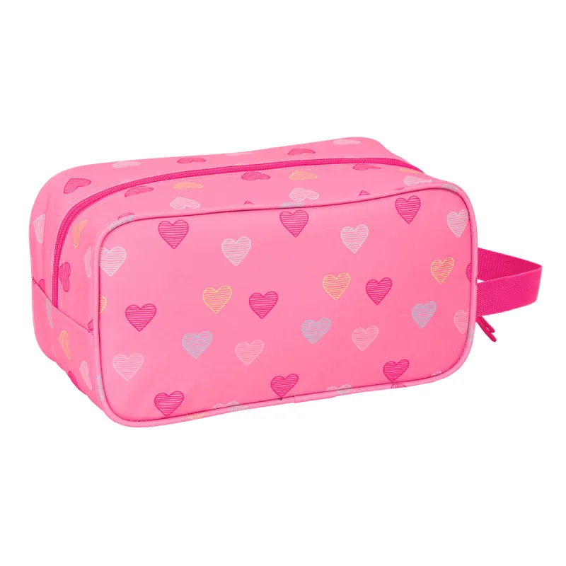 Reisi Sussihoidik Benetton Heart Roosa 29 x 15 x 14 cm