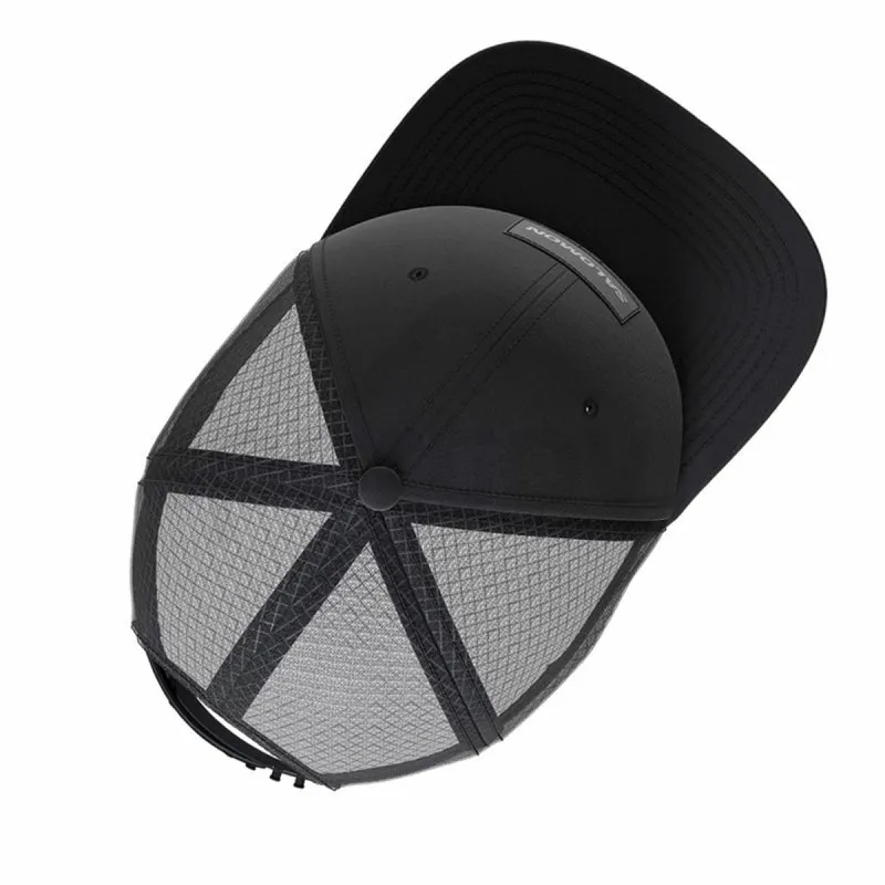 Hattu Salomon Flat Cap Deep Musta
