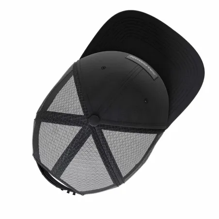 Cepure Salomon Flat Cap Deep Melns
