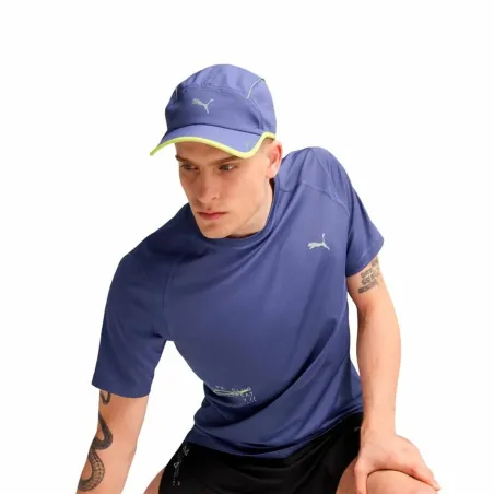Vyriška kepurė Puma Visor 5 Mėlyna Vienas dydis Running