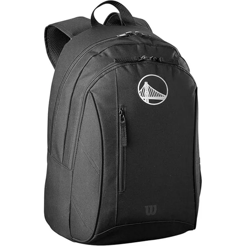 Rento reppu Wilson NBA Team Backpack Musta Kullattu Urheilu