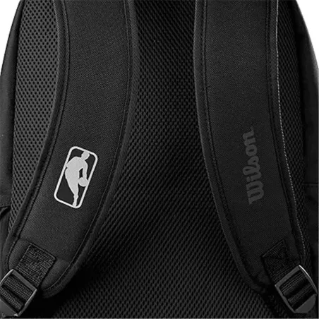 Rento reppu Wilson NBA Team Backpack Musta Kullattu Urheilu