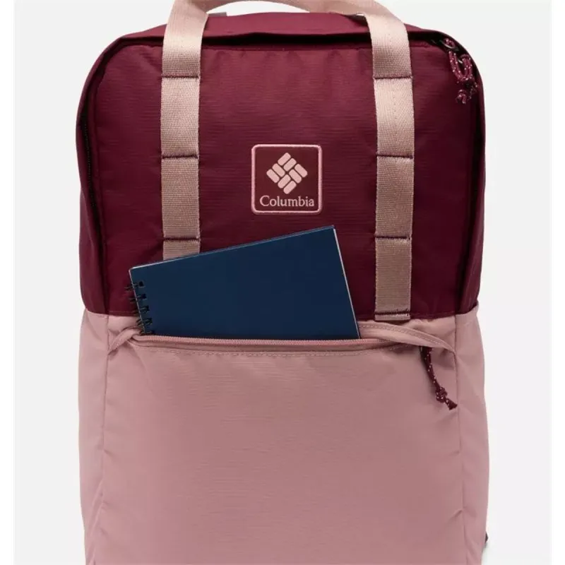 Rento reppu Columbia Columbia Trail Traveler™ 18L Tummanpunainen