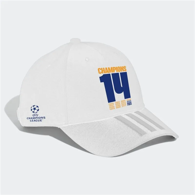 Sportinė kepurė Adidas Real Madrid UCL Champions Balta Vienas dydis