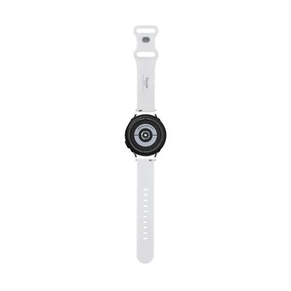 Hello Kitty Silicone Heads & Stripes - Universal strap for smartwatch 20 mm (black)