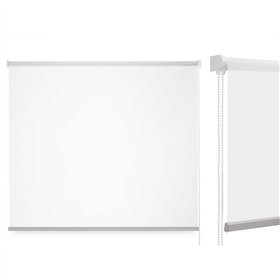 Roller blinds Gift Decor White Cloth Plastic 150 x 180 cm