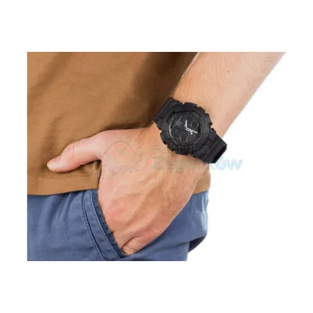 Vīriešu Pulkstenis Casio Melns