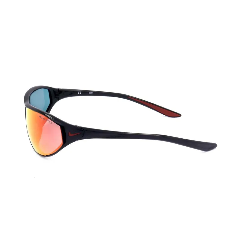 Unisex aurinkolasit Nike AERO SWIFT BLACK RED MIRROR