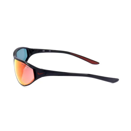 Unisex aurinkolasit Nike AERO SWIFT BLACK RED MIRROR