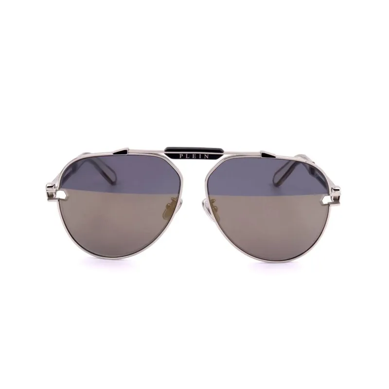 Men's Sunglasses PHILIPP PLEIN SPP048M SHINY PALLADIUM Multicolour