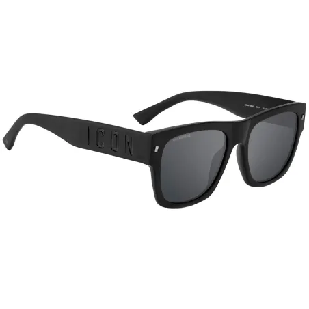 Мужские солнечные очки Dsquared2 MOD. ICON 0004_S Чёрный