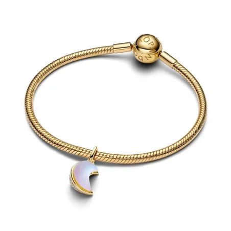 Naisten helmet Pandora 764275C01 Kullattu