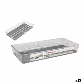 Vetolaatikon Järjestelijä Quttin Non-Slip 39,8 x 18,5 x 6 cm (12 osaa)