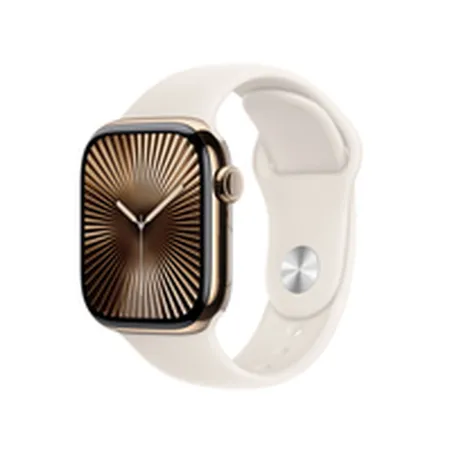 Miesten rannekellot Apple MX073QL/A Beige Kullattu