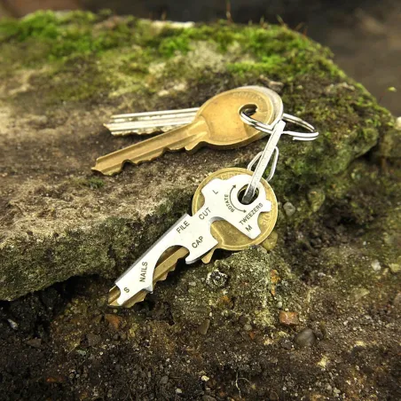 Multi-purpose key ring True Keytool tu247k 8 Функции