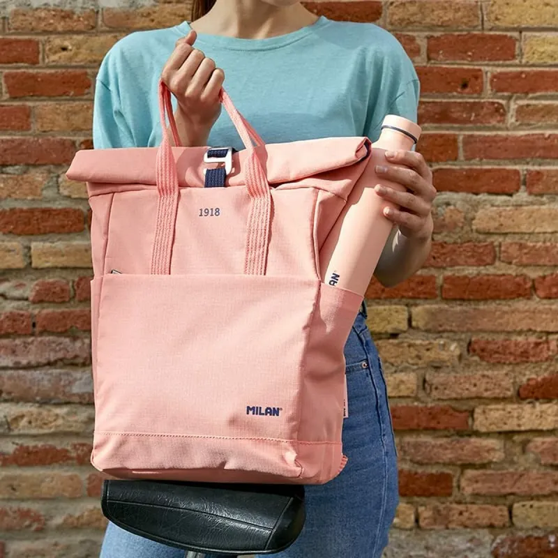 Rento reppu Milan Pinkki 10 L 42 x 29 x 11 cm
