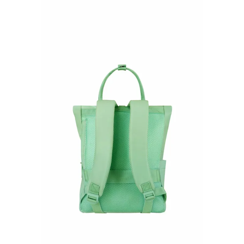 Vabaaja Seljakott American Tourister Urban Groove Pastels Roll Top Roheline 17 L Casual (1 Tükid, osad)
