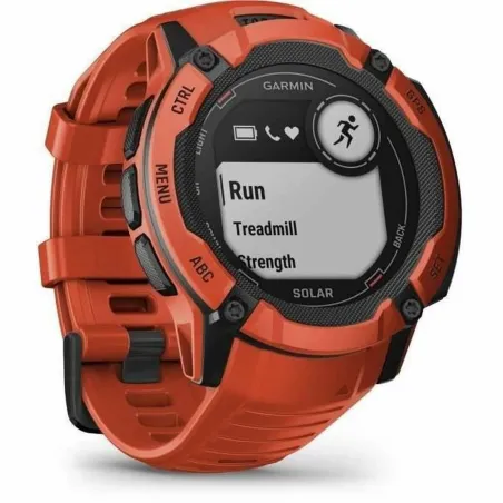 Vīriešu Pulkstenis Garmin Instinct 2X Solar Sarkans Pelēks Nav 1,1" 50 mm